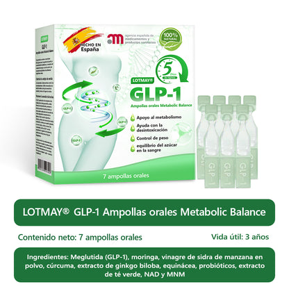 30% DE DESCUENTO 🎁🎁 𝐋𝐎𝐓𝐌𝐀𝐘® GLP-1 Ampollas Orales de Balance Metabólico 👩‍⚕️