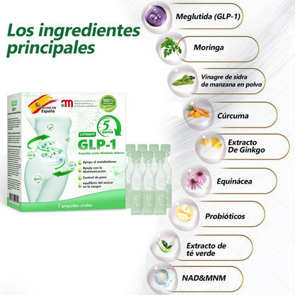 30% DE DESCUENTO 🎁🎁 𝐋𝐎𝐓𝐌𝐀𝐘® GLP-1 Ampollas Orales de Balance Metabólico 👩‍⚕️